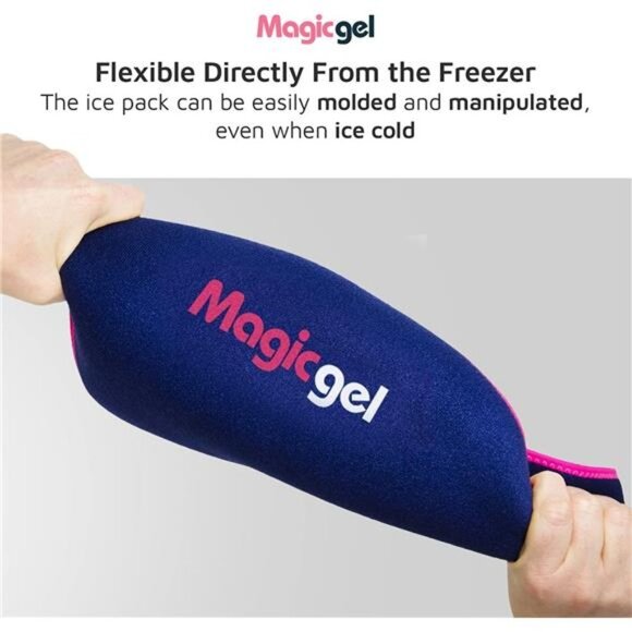Ice Pack for Back Pain | 2 Pack Lower Back Gel Pack Wrap for Hot or Cold Therapy - Picture 5 of 6